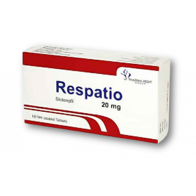 RESPATIO 20 MG ( SILDENAFIL ) 20 FILM-COATED TABLETS