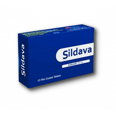 SILDAVA 100 MG ( SILDENAFIL ) 12 FILM-COATED TABLETS