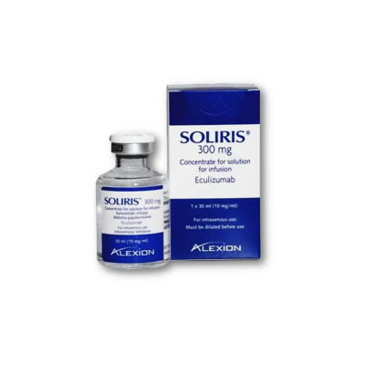 SOLIRIS 300 MG ( ECULIZUMAB 10MG/ML ) CONCENTRATE FOR SOLUTION FOR IV INFUSION 30 ML VIAL