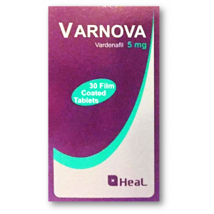 VARNOVA 5 MG ( VARDENAFIL ) 30 FILM-COATED TABLETS