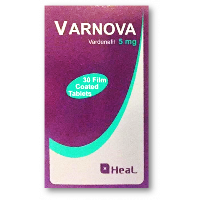 VARNOVA 5 MG ( VARDENAFIL ) 30 FILM-COATED TABLETS