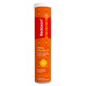 REDOXON VITAMIN C 1000 MG ( ASCORBIC ACID ) ORANGE FLAVOR 15 EFFERVESCENT TABLETS