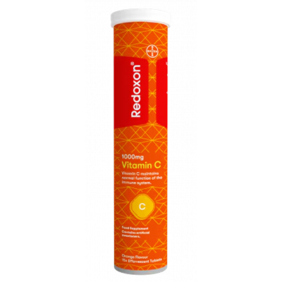 REDOXON VITAMIN C 1000 MG ( ASCORBIC ACID ) ORANGE FLAVOR 15 EFFERVESCENT TABLETS