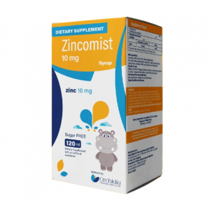 ZINCOMIST 10 MG / 5 ML DIETARY SUPPLEMENT ( ZINC ) 120 ML ORANGE FLAVOR SYRUP