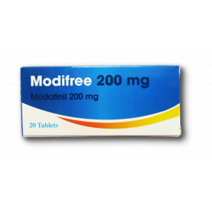 MODIFREE 200 MG ( MODAFINIL ) 20 TABLETS