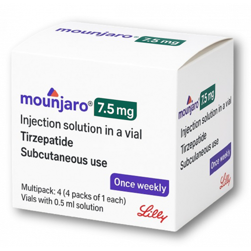 tirzepatide 7.5 mg side effects MOUNJARO 7.5 MG / 0.5 ML ( TIRZEPATIDE ) FOR SUBCUTANEOUS INJECTION 4 VIALS
