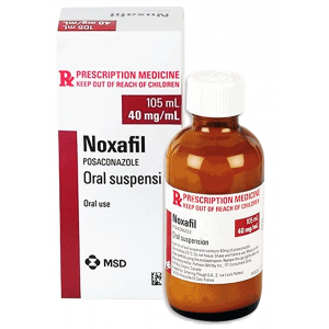 NOXAFIL 40 MG / ML ( POSACONAZOLE ) ORAL SUSPENSION 105 ML