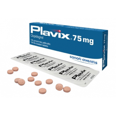 PLAVIX 75 MG ( CLOPIDOGREL ) 28 FILM-COATED TABLETS