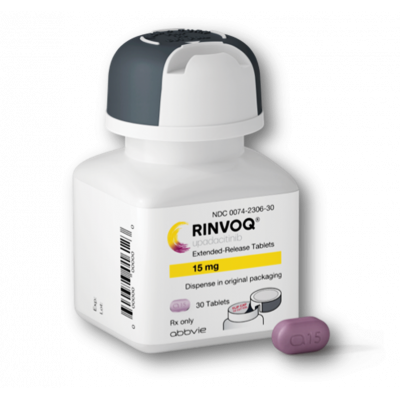 RINVOQ 15 MG ( UPADACITINIB ) 30 EXTENDED-RELEASE TABLETS