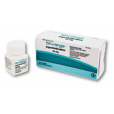 STIVARGA 40 MG ( REGORAFENIB ) 3*28 FILM-COATED TABLETS