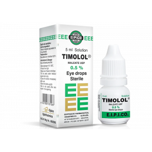 TIMOLOL MALEATE 0.5% EYE DROPS 5 ML SOLUTION