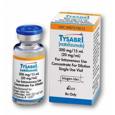 TYSABRI 300 / 15 ML MG ( NATALIZUMAB 20 MG / ML ) CONCENTRATE FOR DILUTION FOR IV USE VIAL