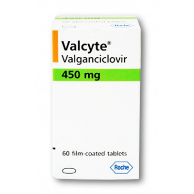 VALCYTE 450 MG ( VALGANCICLOVIR ) 60 FILM-COATED TABLETS