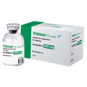 VIDAZA 100 MG ( AZACITIDINE ) POWDER FOR SUSPENSION FOR SUBCUTANEOUS INJECTION VIAL