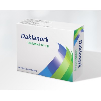 DAKLANORK ( Daclatasvir 60 mg ) 28 film coated tablets 