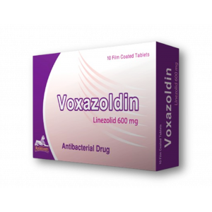 VOXAZOLDIN 600 MG ( LINEZOLID ) 10 FILM-COATED TABLETS