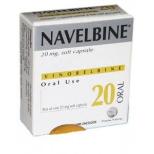 Navelbine 20 mg 1 cap ( vinorlbine )