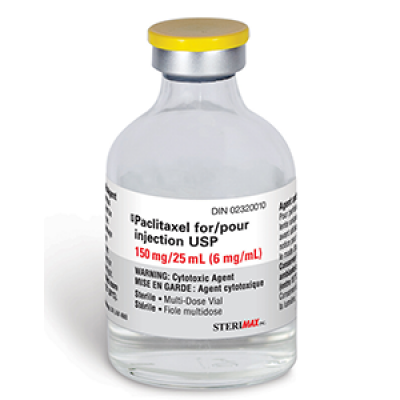 Paclitaxel 6 mg / ml 150 mg ( Paclitaxel ) concentrate for solution for infusion