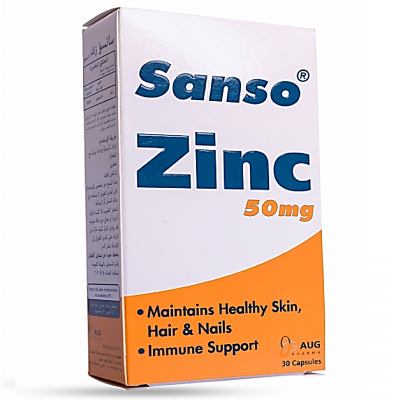 Sanso Zinc 50 mg 30 capsules