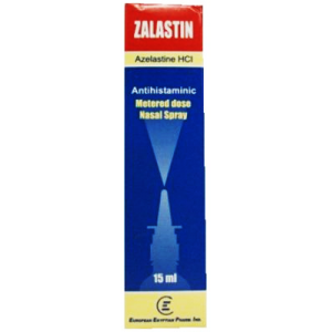 Zalastin 100 mg / 100 ml  ( azelastine )  15ml  Nasal Spray 