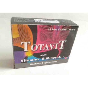TOTAVIT 15 TABLETS vitamins and minerals 
