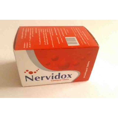Nervidox 30 sublingual tablets (folic acid+vitamin B6-B12)