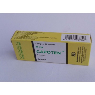 Capoten Drug Category