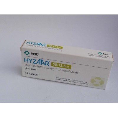 KANZAR ( LOSARTAN POTASSIUM 100 mg ) 8 film coated tablets 