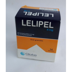 LELIPEL (  Montelukast 4 mg ) 14 oral granules in sachets 
