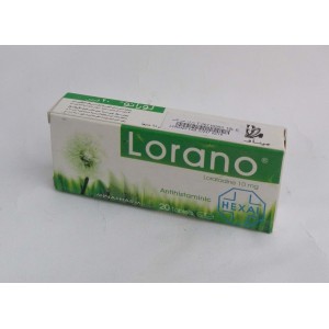 Lorao ( Loratadine 10 mg ) 20 Tablets 