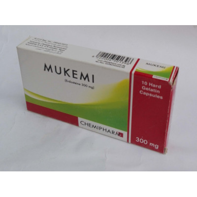 MUKEMI ( Erdosteine 300 mg ) 10 capsules 