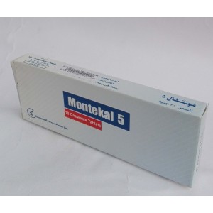 Montekal ( Montelukast 5 mg ) 10 chewable tablets 
