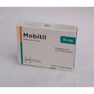 Mobitil ( Meloxicam 15 mg ) 10 film coated tablets 