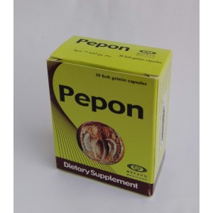 Pepon ( pumpkin seed oil 300 mg ) 30 capsules