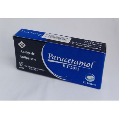 Paracetamol 500mg Tablets Box/20