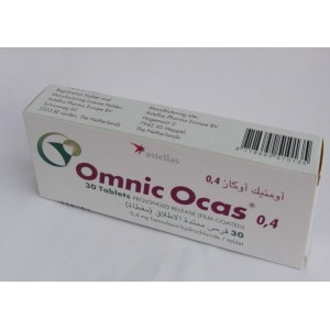 Omnic Ocas ( Tamsulosin 0.4 mg ) 30 prolonged release tablets 