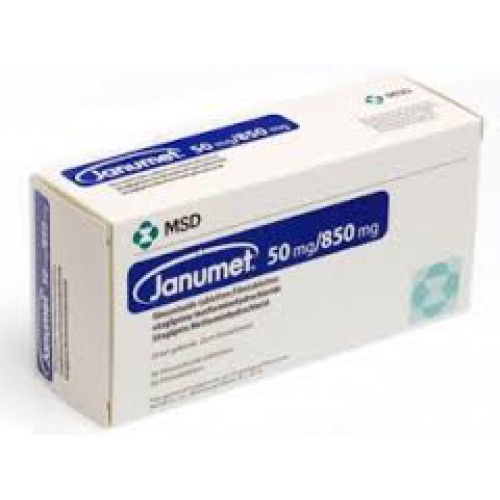 Janumet 50mg 850mg 56 Tabletssitagliptinmetformin Hcl 9682
