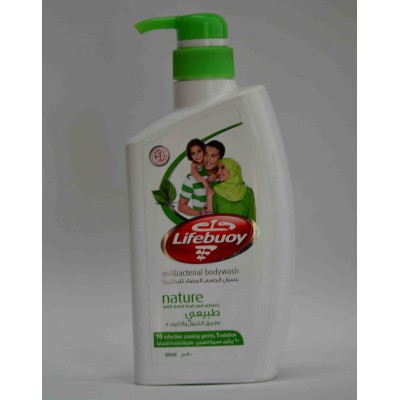 lifebuoy (anti bacterial body wash)with betel leaf  500ml