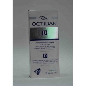 octidan shamoo (piroctone olamine+ climbazol+melalucca extract+ salicylic acid+ special moisturizing complex) 200ml