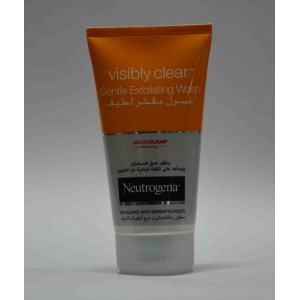 visibly clear gentle exfoliating wash 150ml