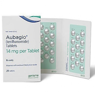 AUBAGIO 14 mg ( teriflunomide ) 28 film-coated tablets