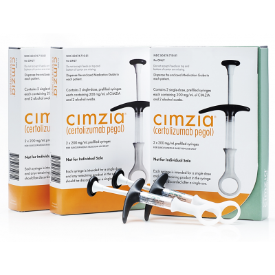 Cimzia 200 mg ( certolizumab pegol ) solution for injection in pre-filled syringe