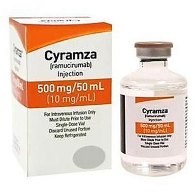 Cyramza 500 Mg / 50 ML Vial ( Ramucirumab ) Concentrate For Solution ...