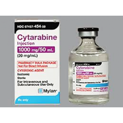 Cytarabine 1000 mg / 50 mL Injection ( Cytarabine ) vial