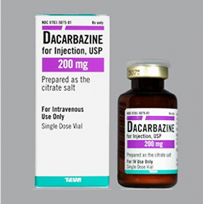 Dacarbazine 200 mg ( dacarbazine citrate ) vial