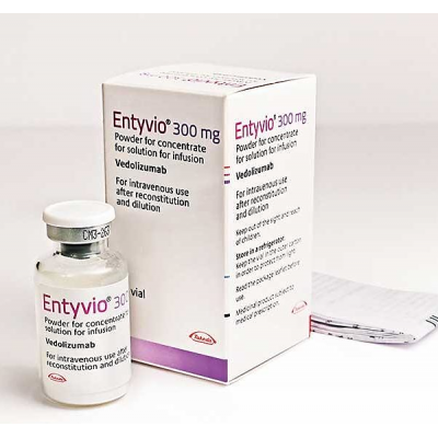 Entyvio 300 mg vial ( vedolizumab )  solution for infusion