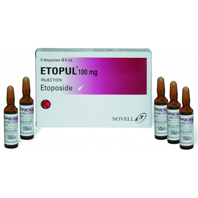 Etopul 100 mg / 5 ml ( Etoposide ) solution for infusion vial