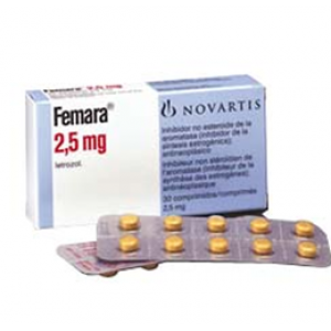 FEMARA 2.5 MG tablets ( Letrozole ) 30 film-coated Tablets