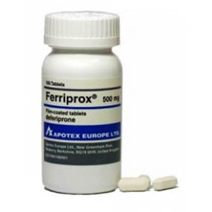 FERRIPROX 500 mg Tablets ( Deferiprone 500 mg ) 100 tablets