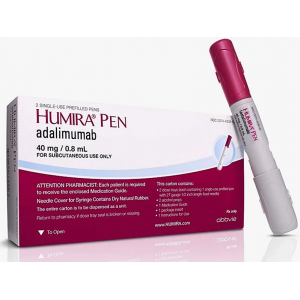 HUMIRA 40 mg / 0.8 mL ( Adalimumab ) 2 Prefilled Syringes